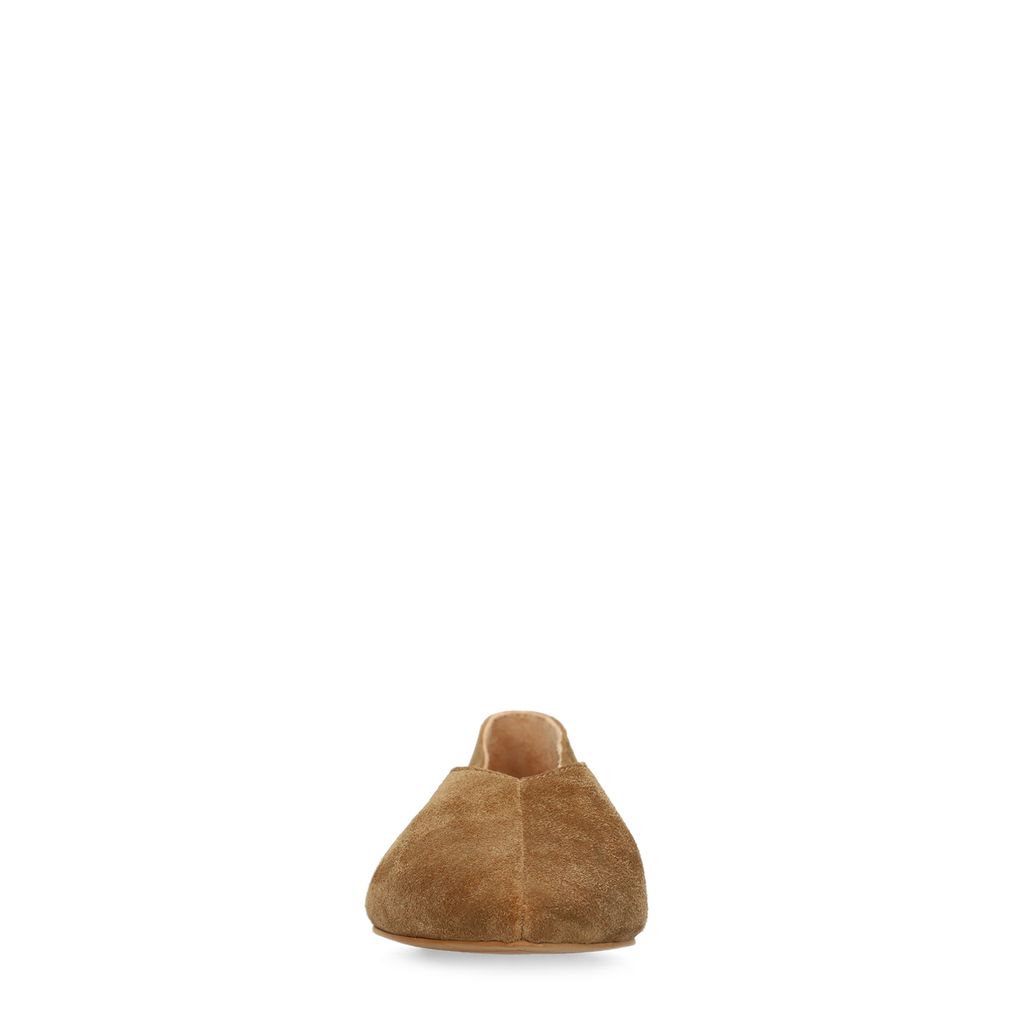 Ballerines en daim - beige