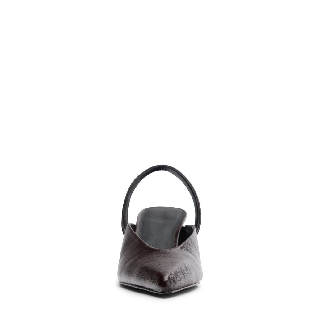 Bordeauxrote Slingbackpumps