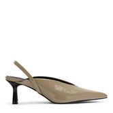 Groene slingbacks
