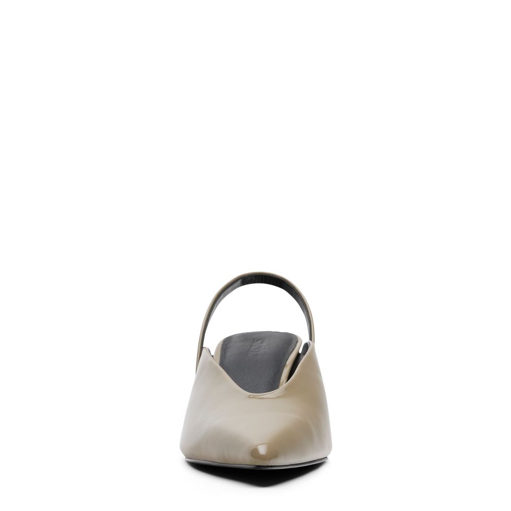 Grüne Slingbackpumps