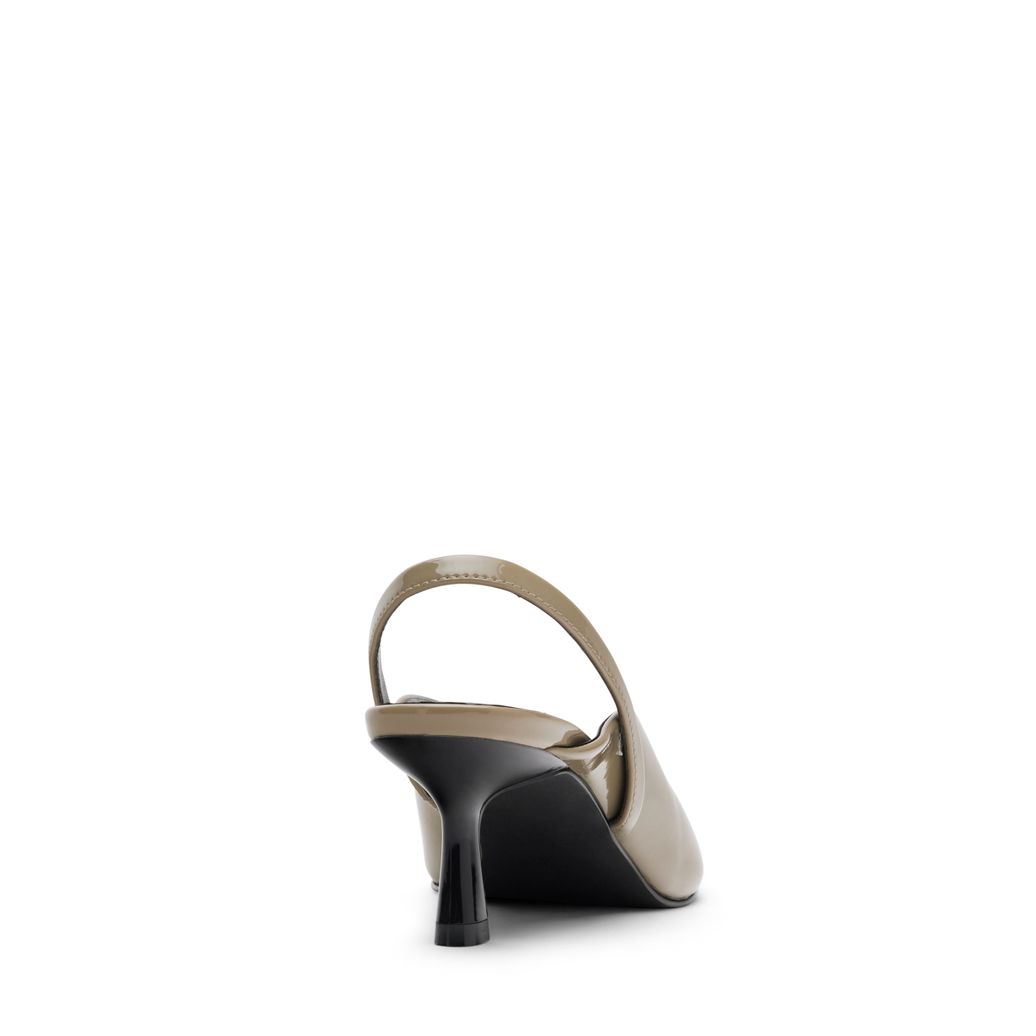 Grüne Slingbackpumps