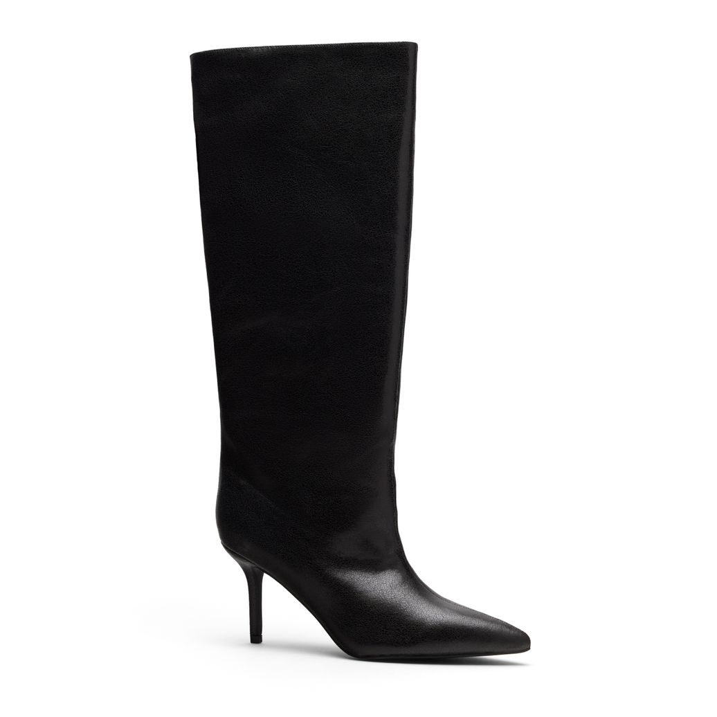 Bottes hautes à talon - noir