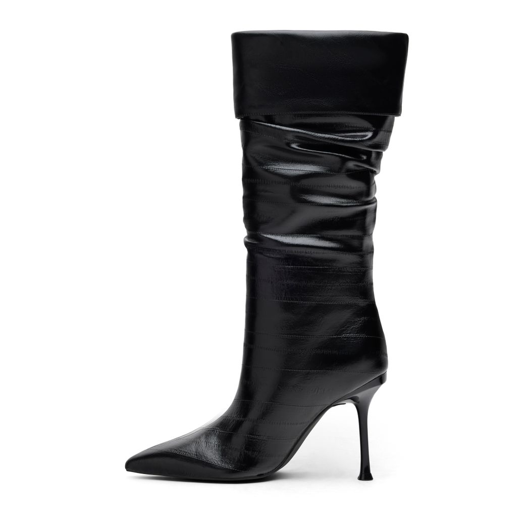 Bottes hautes à talon - noir