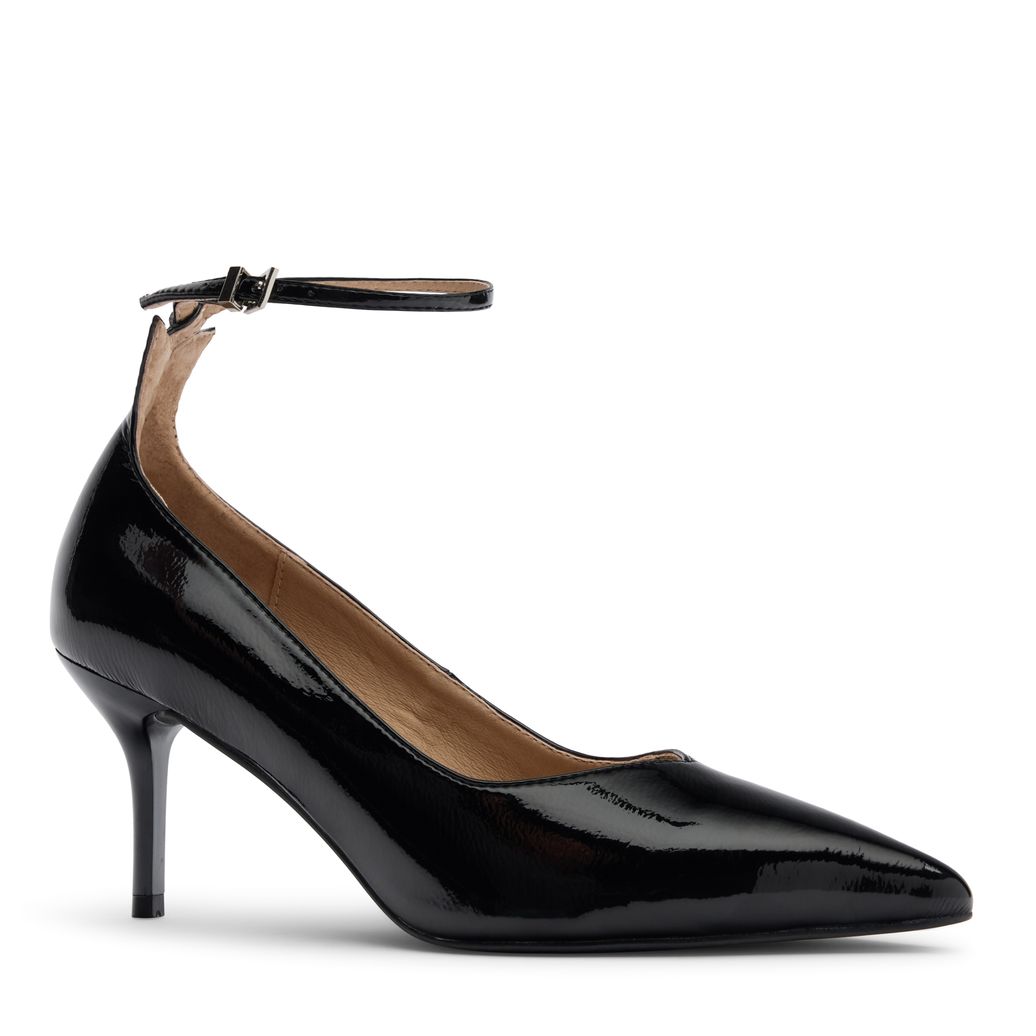 Schwarze Lackpumps