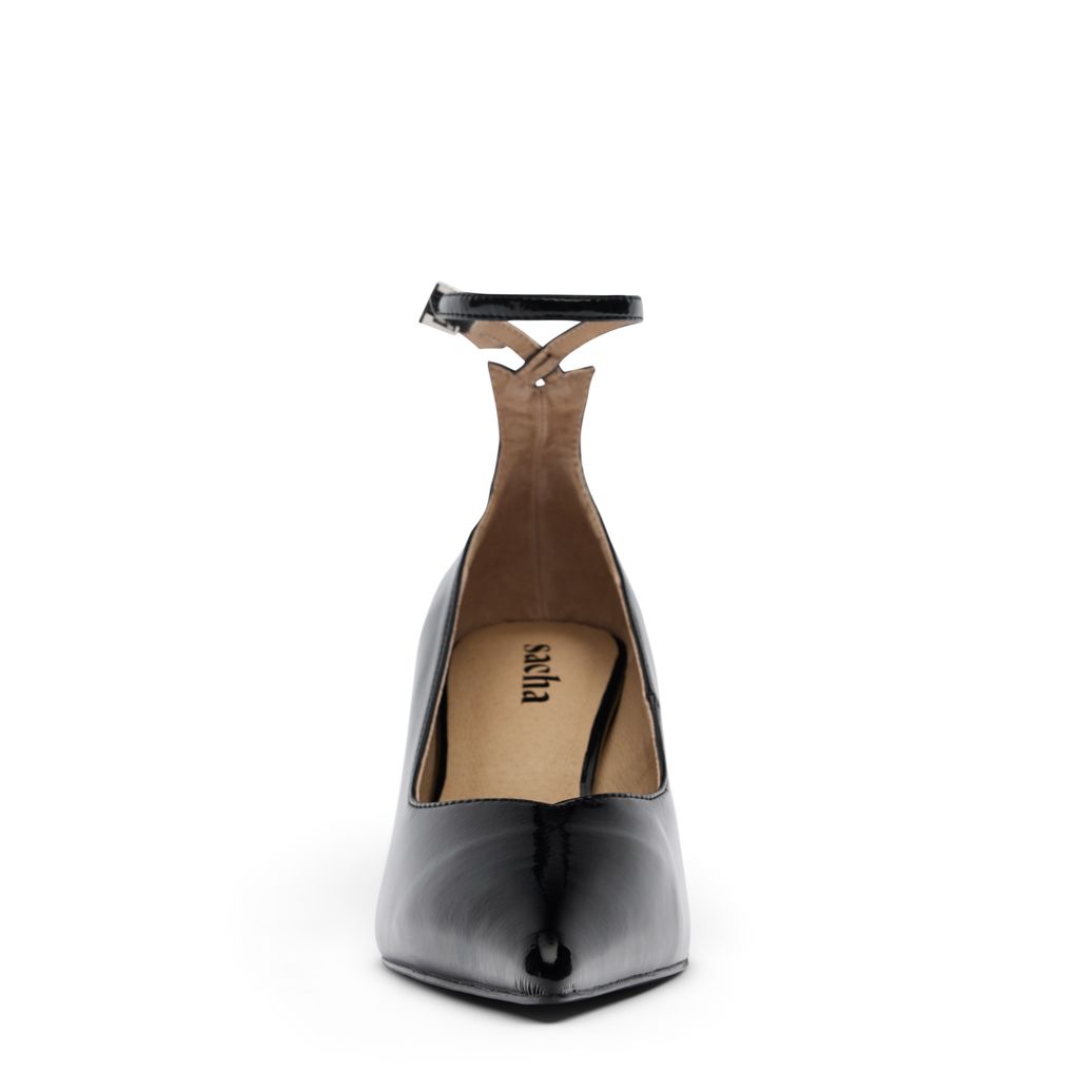Zwarte lak pumps