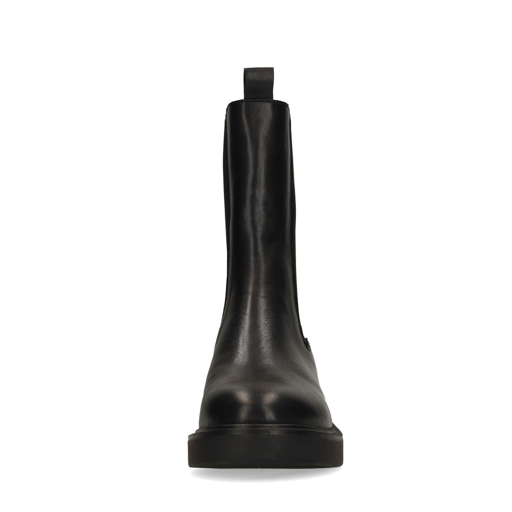 Schwarze Chelsea Boots aus Leder