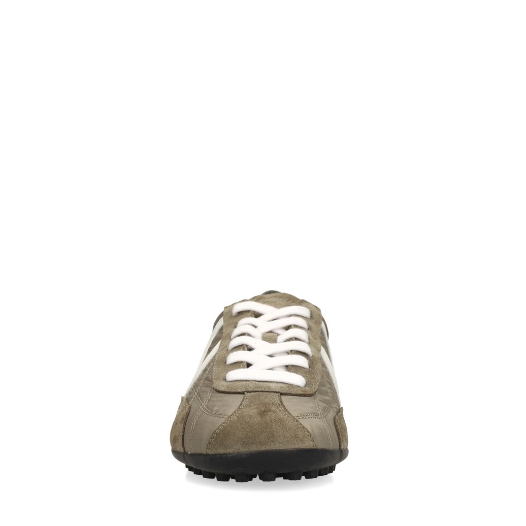 Baskets en daim - vert