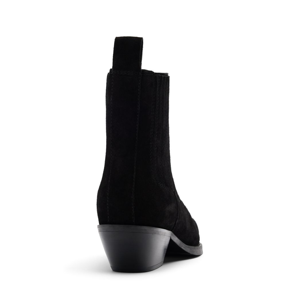 Santiags en cuir - noir